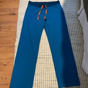 Figs women’s Livingston scrub pant Alps blue
